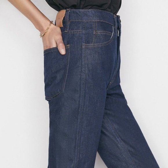 Frame Le Italien True Straight in Rinse - Picture 4 of 5